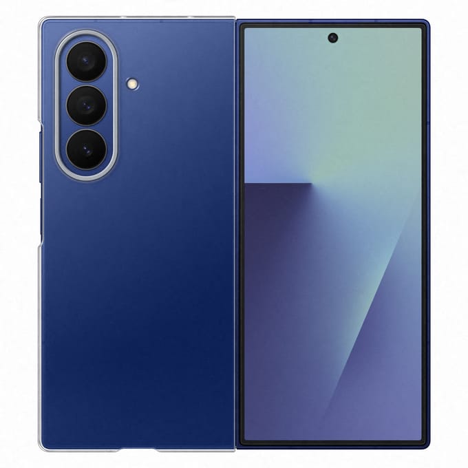 Originele Clear Case voor de Samsung Galaxy Z Fold 7 - Transparant
