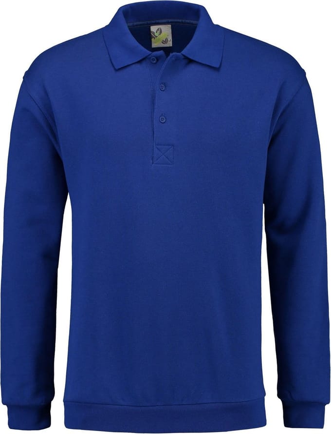 Lemon & Soda Polosweater For Him Royal Blue Mt 4xl