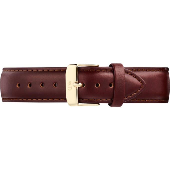 Daniel Wellington DW Strap Leather 21mm Gold