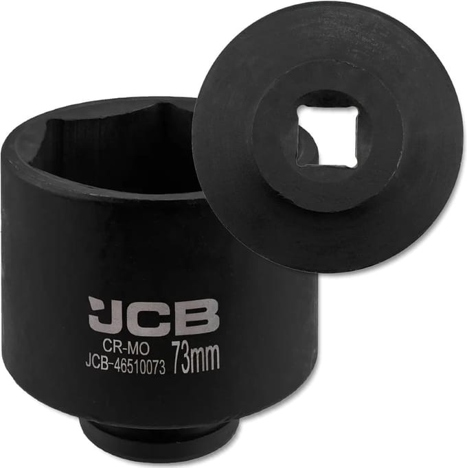 JCB - Cr-Mo Dopsleutel - 6-Kant - 3/4" Aandrijving - 73mm