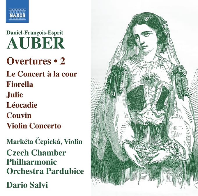 Czech Chamber Philharmonic Orchestra Pardubice, Dario Salvi - Auber: Overtures, Vol. 2 (CD)