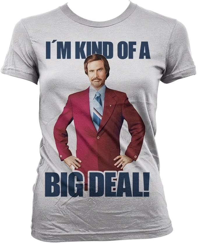 Anchorman Dames Tshirt -M- I'm Kind Of A Big Deal Wit