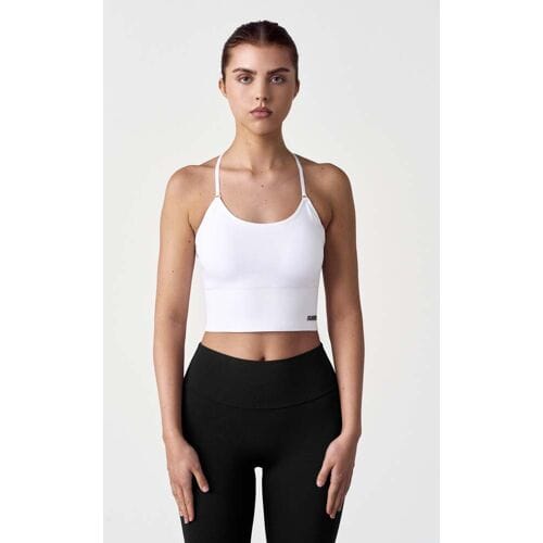 FAMME Power Seamless Top White XL