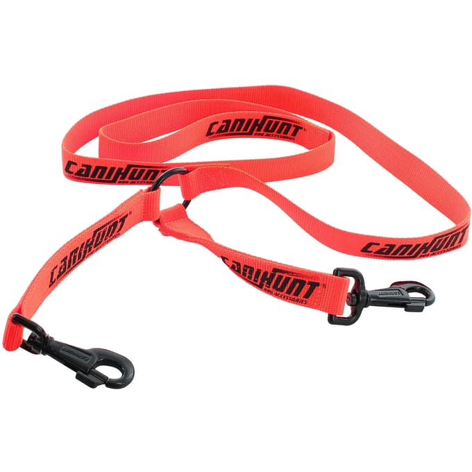 Halsband voor hond met geïntegreerde koppeling Canihunt Hunter First