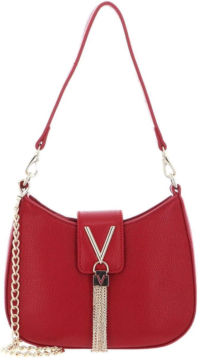 VALENTINO Schoudertas Divina Shoulder Bag Rosso Scuro Rood