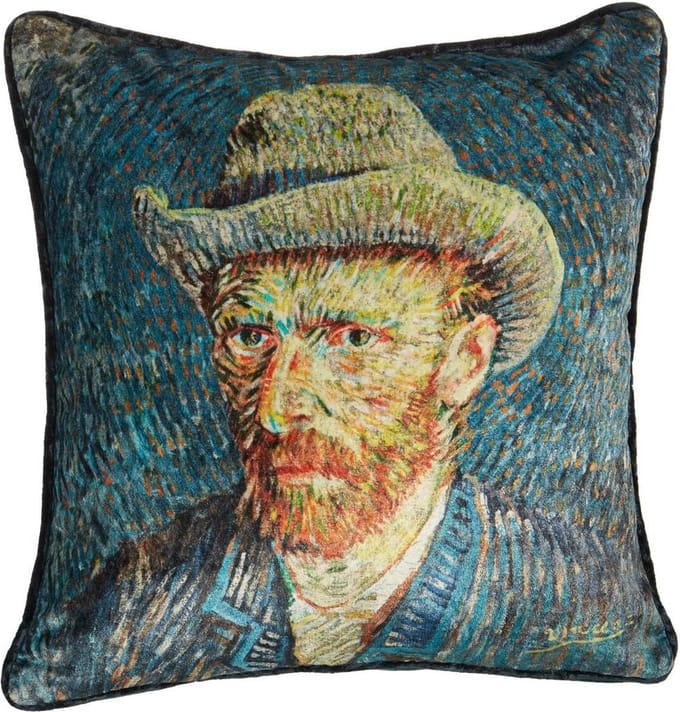 Beddinghouse x Van Gogh Museum Van Gogh Sierkussen - 45x45 cm - Blauw