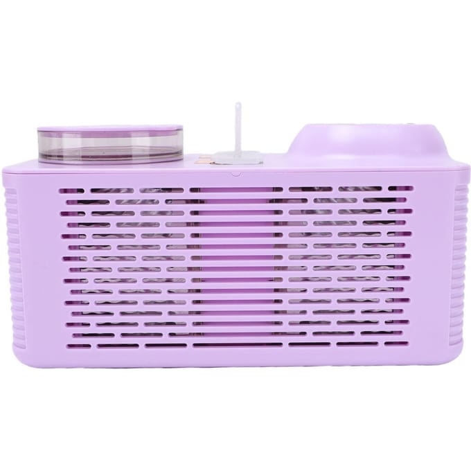 Mini Machine à Glaces Automatique Compacte Intelligente Machine à Bâtonnets de Glace Maison pour la Maison 150W Prise US L pink