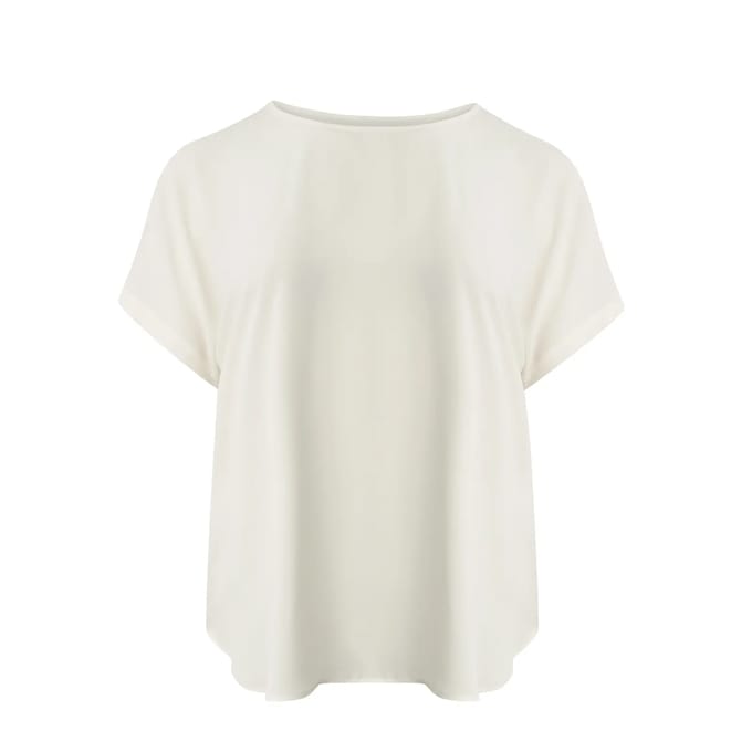 Top in crêpe dames Mat Fashion