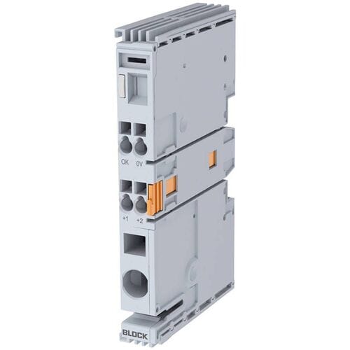 BLOCK EB-GND4 Potentiaal-verzamelklem 4 x 10 A EB-GND4