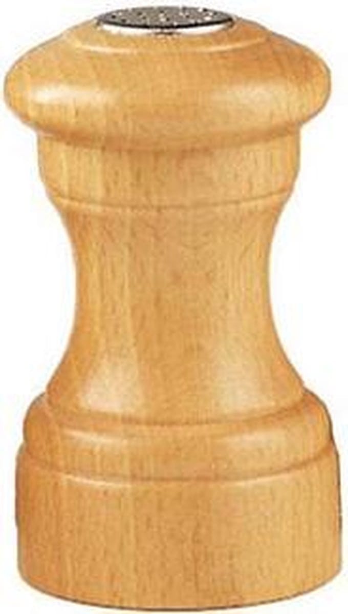 Peugeot Bistro Zoutstrooier 9 cm - Naturel - Beukenhout