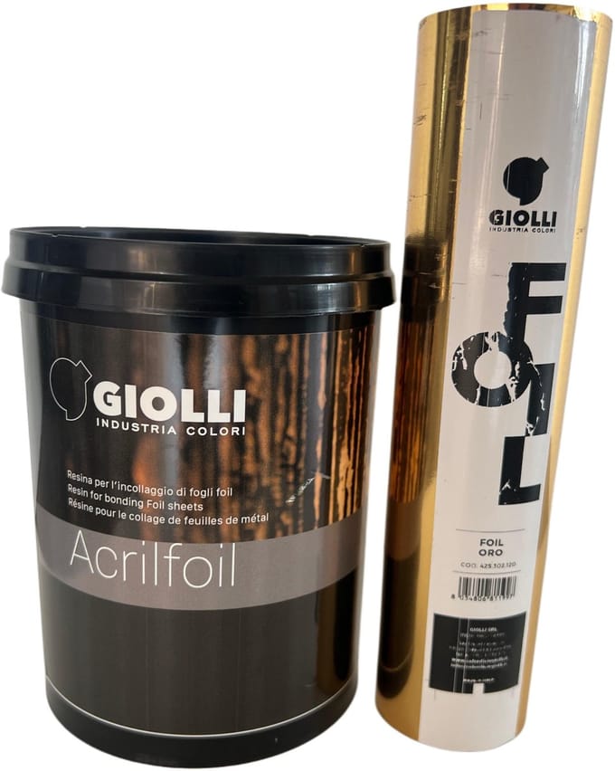 Foils transfer Goud met lijm 1 L