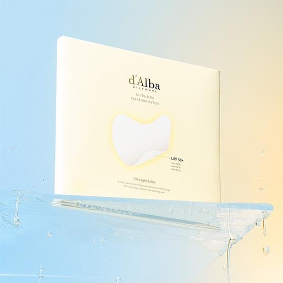 [d'Alba] Patch Solaire Transparent Ultra Fin 1 BOX (3EA*4SET)