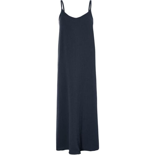 ESMARA Mousseline dames jurk (Marineblauw, 34)