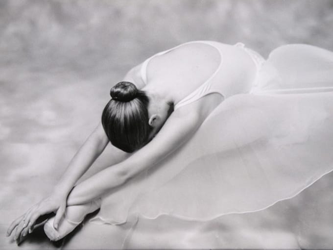 Fotobehang - foto: balletdanseres.