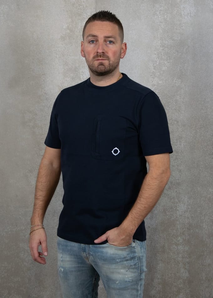 Ma.Strum SS Pique Pocket Tee