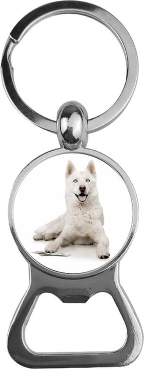 Bieropener Glas - husky