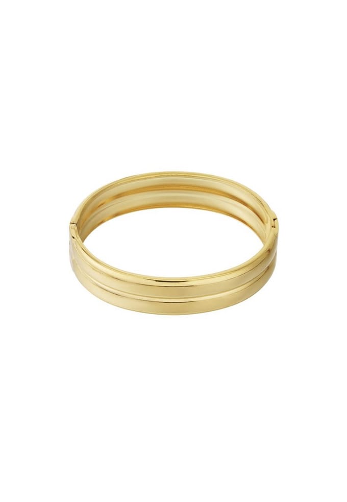 Yehwang - Grote bangle Armband - Goud - Stainless Steel