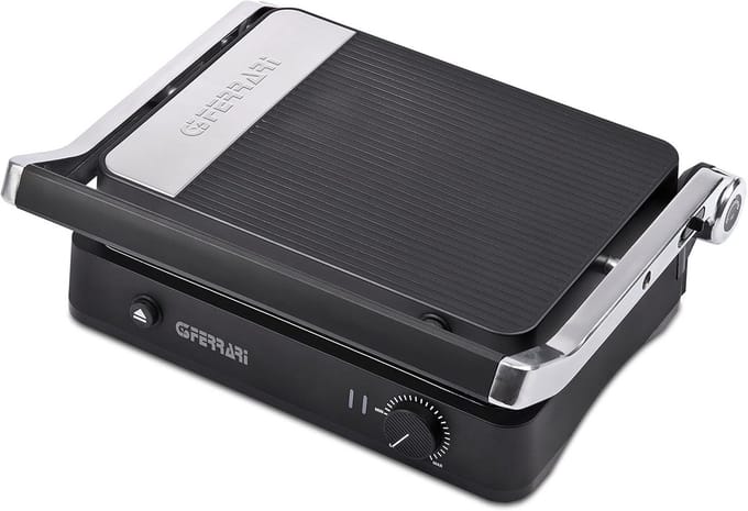 Contactgrill met Antiaanbaklaag - 2000W - Grillpan en Panini Maker in één