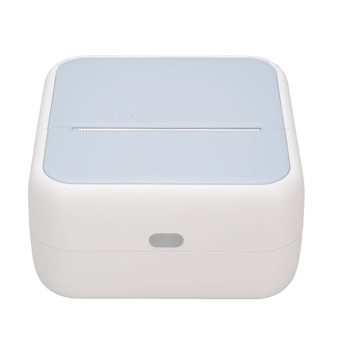 Thermische Labelprinter 203DPI Resolutie Bluetooth 4.0 Draagbare Inktloze Stickerprinter voor Memo white
