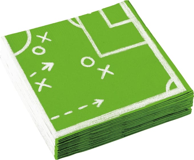 Amscan by Riethmuller - Riethmüller - Servetten - Kicker Party / Voetbal - (20 stuks)