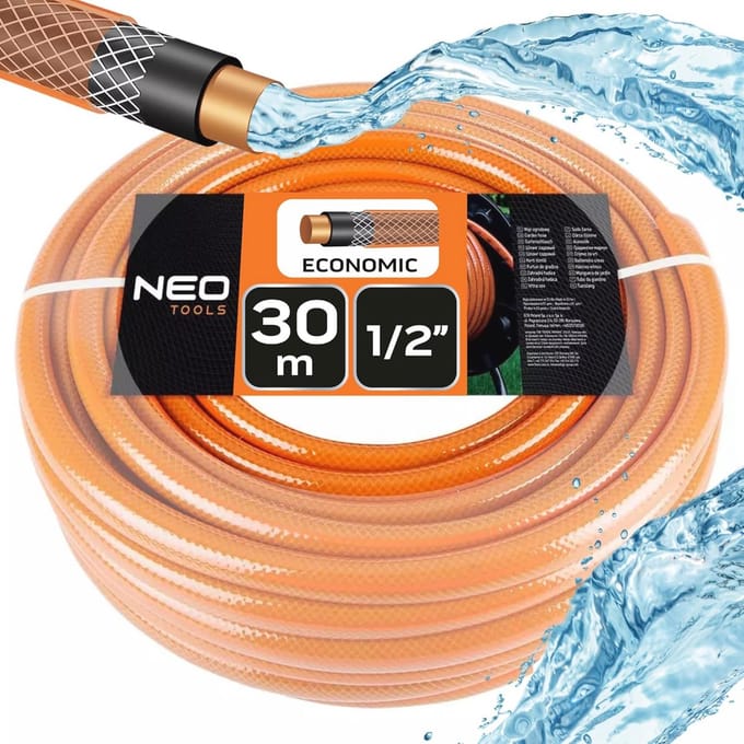 4-laagse PVC tuinslang met polyester versterking - voor optimale irrigatie en duurzaamheid