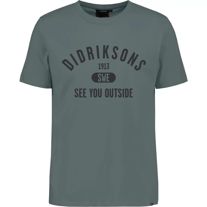 Katoenen T-shirt Didriksons Harald Collegiate
