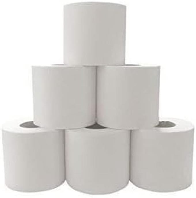 2-laags Toiletpapier Natuurlijk Wit - Premium Kwaliteit