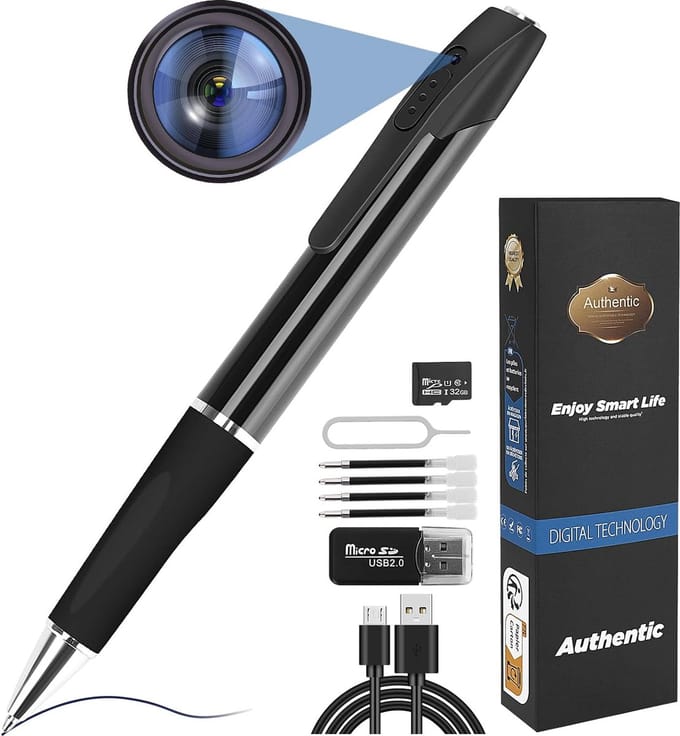 Timé - Spy Camera - Verborgen Camera - Spionage Camera