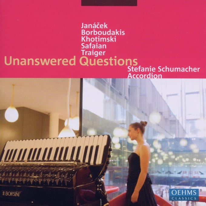 Stefanie Schumacher - Unanswered Questions (CD)