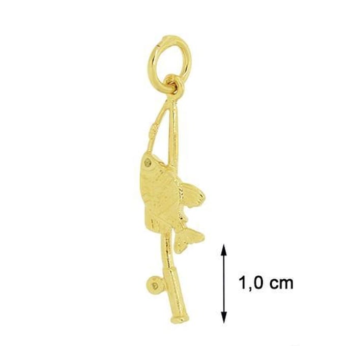 Blinx Jewels Vergulden Hanger Vishengel