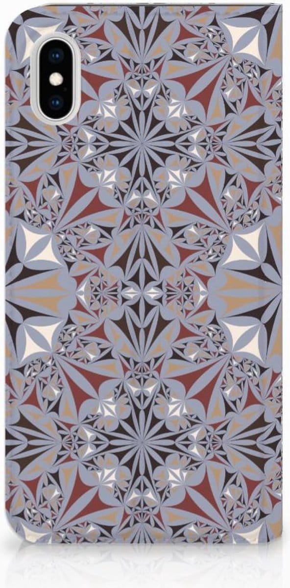Apple iPhone Xs Max Standcase Flower Tiles