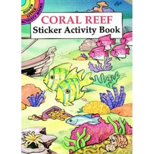 Coral Reef Sticker Activity Book - Cathy Beylon