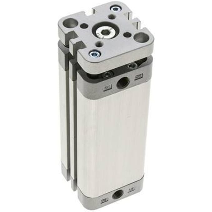 ISO 21287 Compacte Dubbelwerkende Cilinder 32-80mm - Magnetisch - Niet-roterend