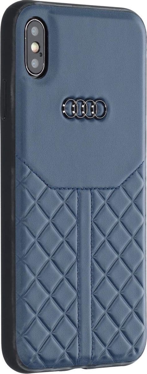 Blauw hoesje van Audi - Backcover - voor iPhone Xs Max