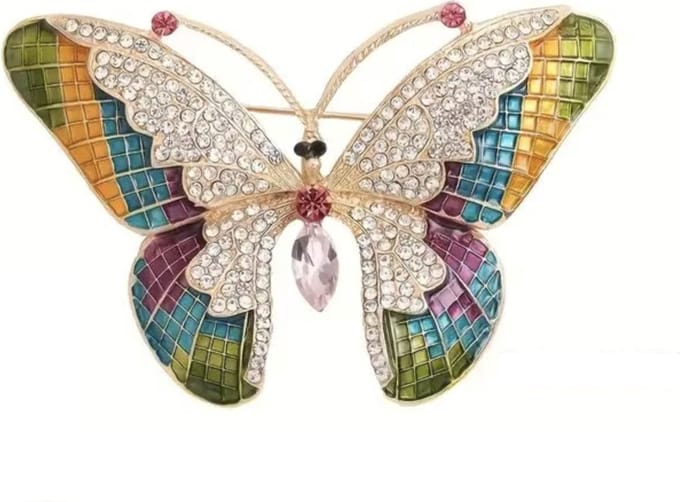 N3 Collecties Multicolor Legering Vlinder Broches Voor Vrouwen