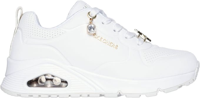 Skechers UNO GEN1 - TRENDY JEWELS Meisjes Sneakers - Wit