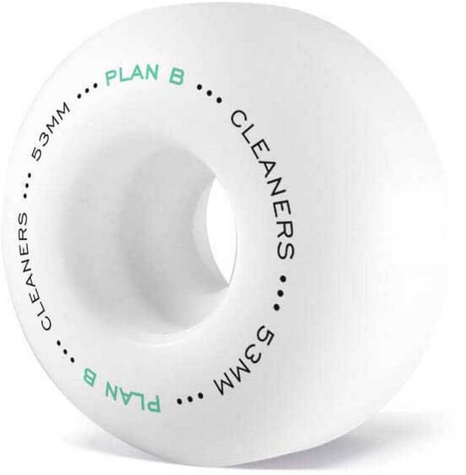 Plan B Cleanups 53 Mm 102a Skateboardwielen Wit