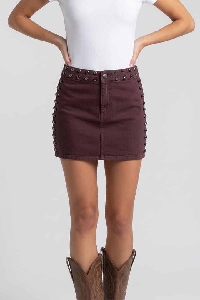 & Other Stories Fideline Skirt Brown Maat: 40 | Mini Rokken Outlet | Dames | Bruin
