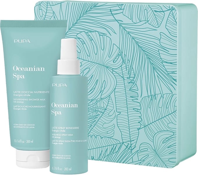 Pupa Kit 2 Oceanian Spa Shower Milk 300ml + Spray Milk 200ml Cadeau Set