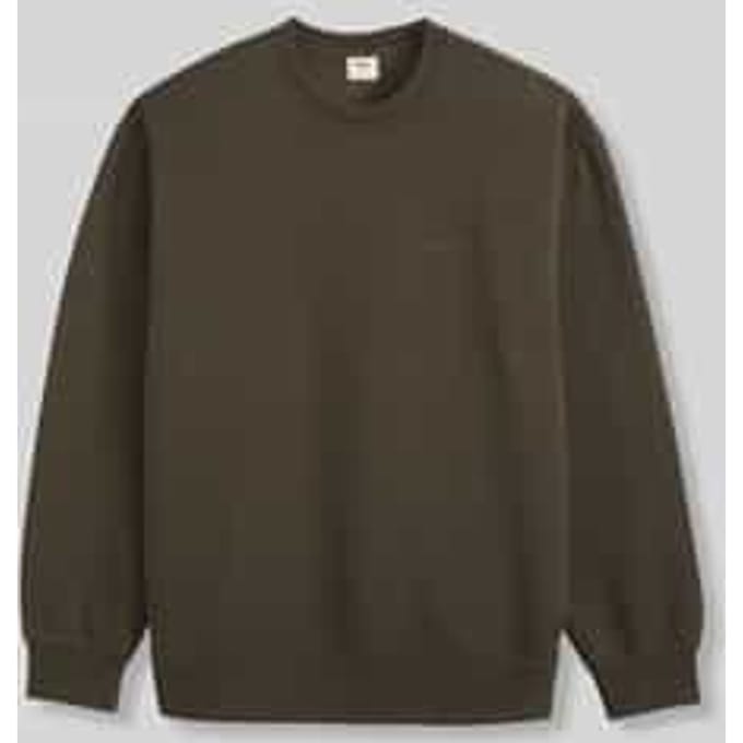 relaxed fit sweatshirt van puur katoen