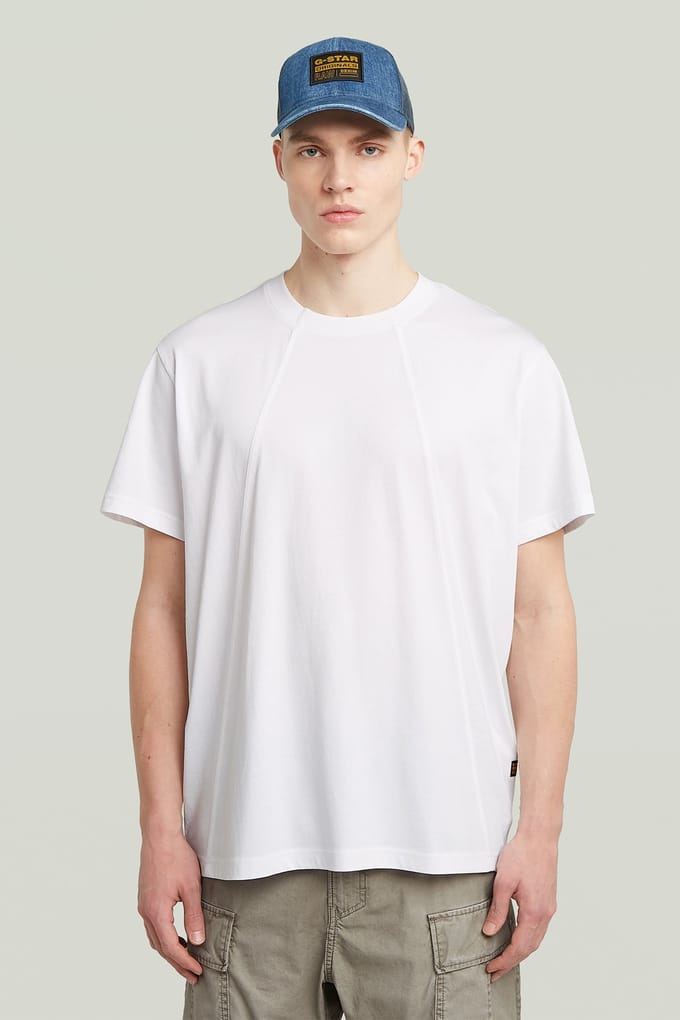 G-Star A Line Loose R T White Taglia: S | Magliette basic Outlet | Uomo | Bianco