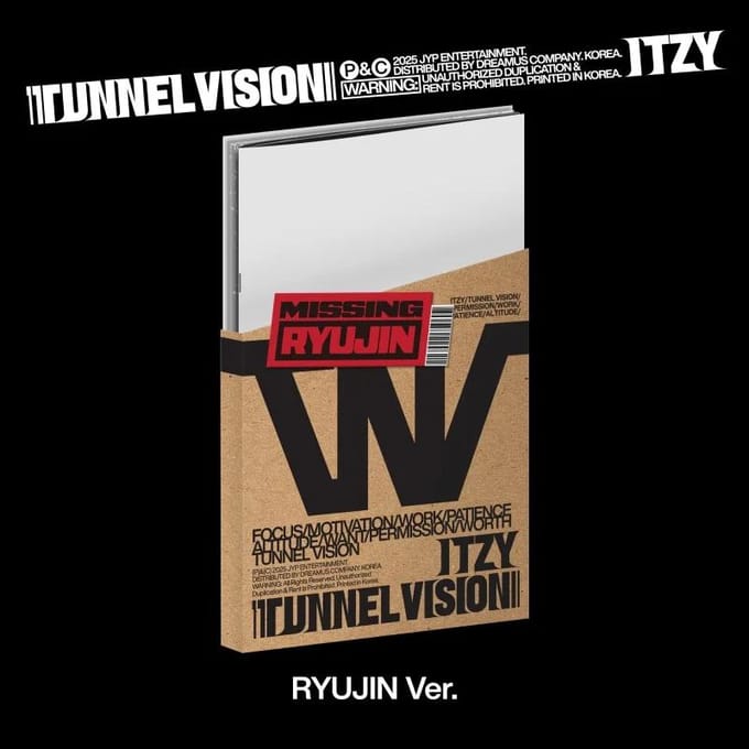 ITZY - [TUNNEL VISION] LID versie CHAERYEONG