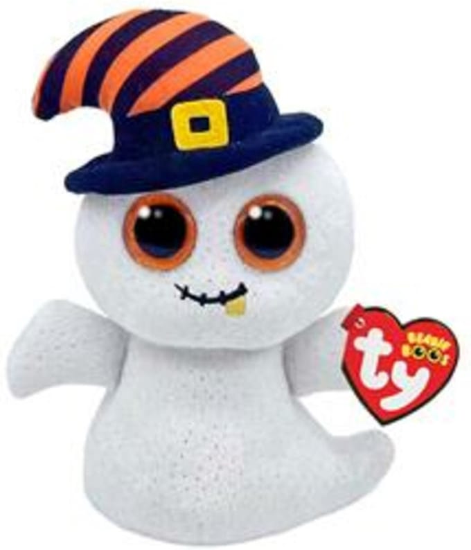 TY Beanie Boo's Halloween Ghost White 15 cm