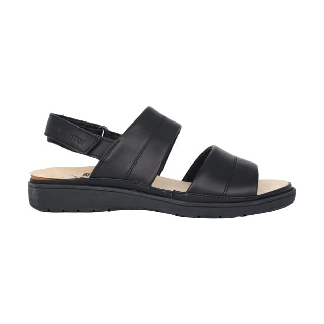 Ganter Evi - dames sandaal - Zwart - maat 35 (EU) 2.5 (UK)