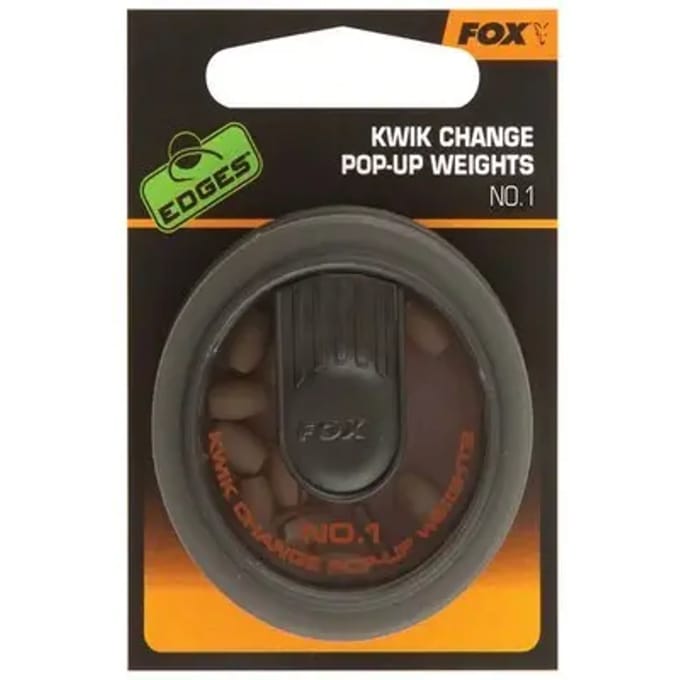 Set van 5 pellets Fox Kwik Change Pop up weights