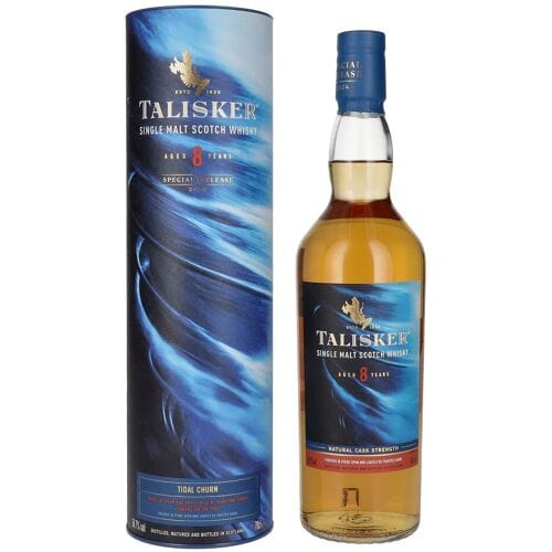 Talisker Whisky Talisker 8 Years Old Tidal Churn Single Malt Special Release 2024 58,7% Vol. 0,7l in geschenkverpakking
