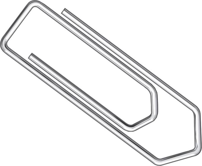 Q-CONNECT papierklemmen | 26 mm | doos van 1000 stuks