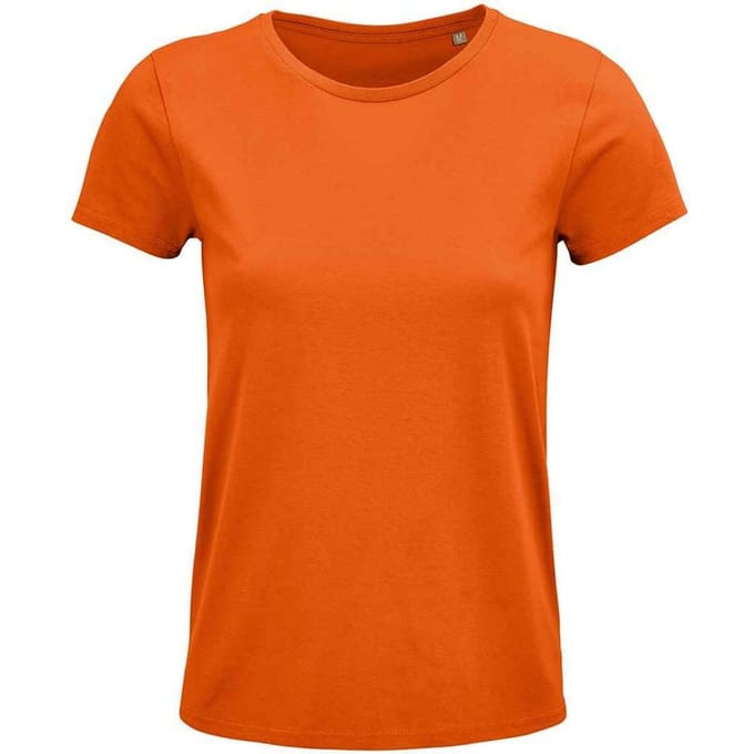 SOLS Dames/dames Crusader Organisch T-shirt (Oranje)