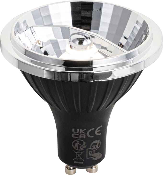 LUEDD GU10 3-staps dimbaar LED lamp 70mm 6.5W 600 lm 3000K
