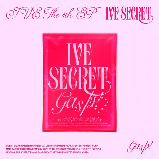 IVE - [IVE SECRET] 4e Mini-album Gasp